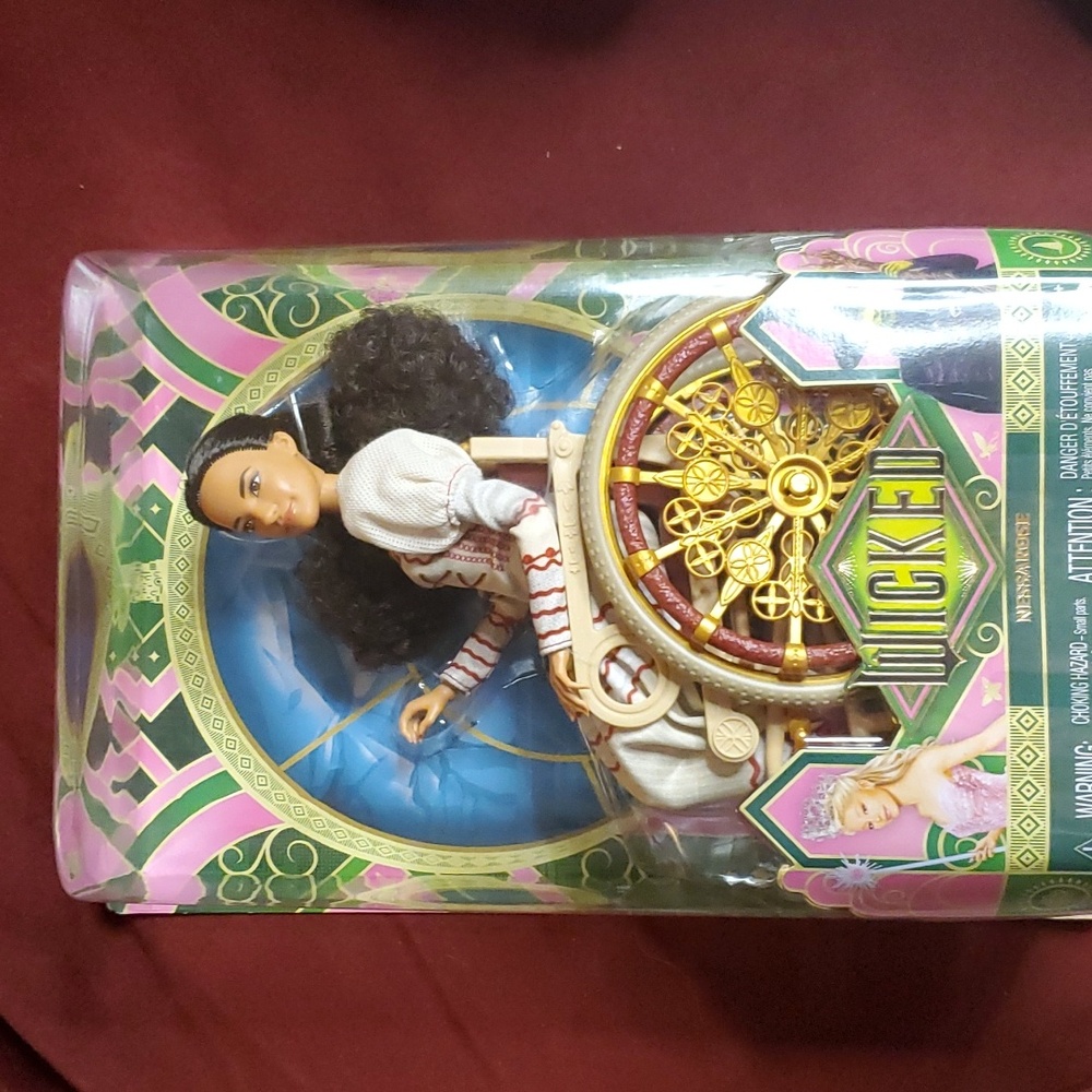 Wicked Nessarose Doll in Wheelchair‎ - Picture 8 of 14